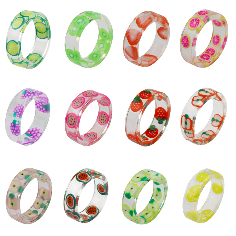 Fruit Resin Ring  Jewelry Anne - огляд і ціна Nutrition And Fitness