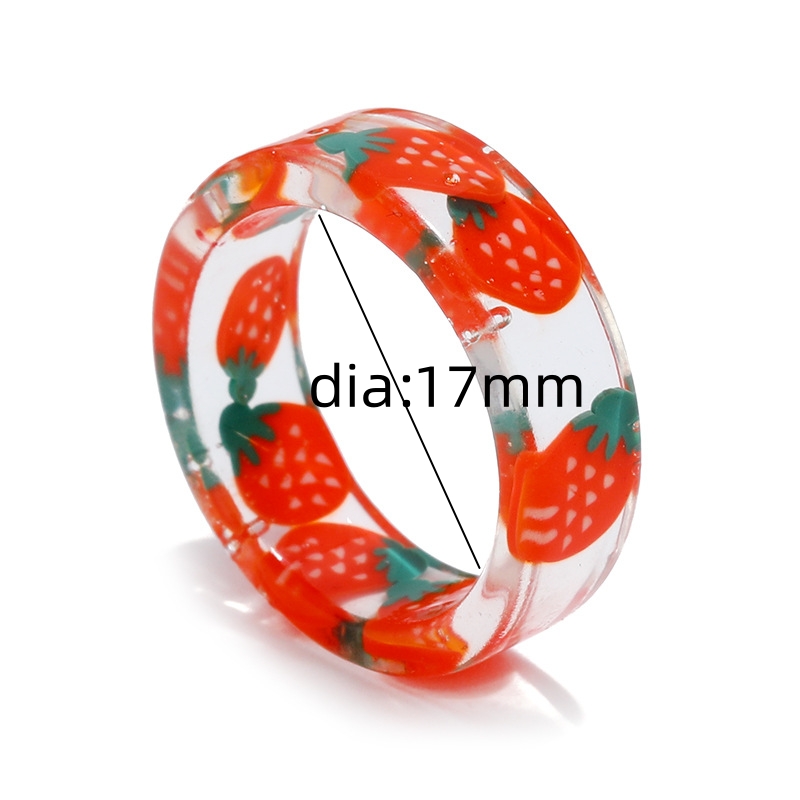 Fruit Resin Ring  Jewelry Anne - огляд і ціна Nutrition And Fitness