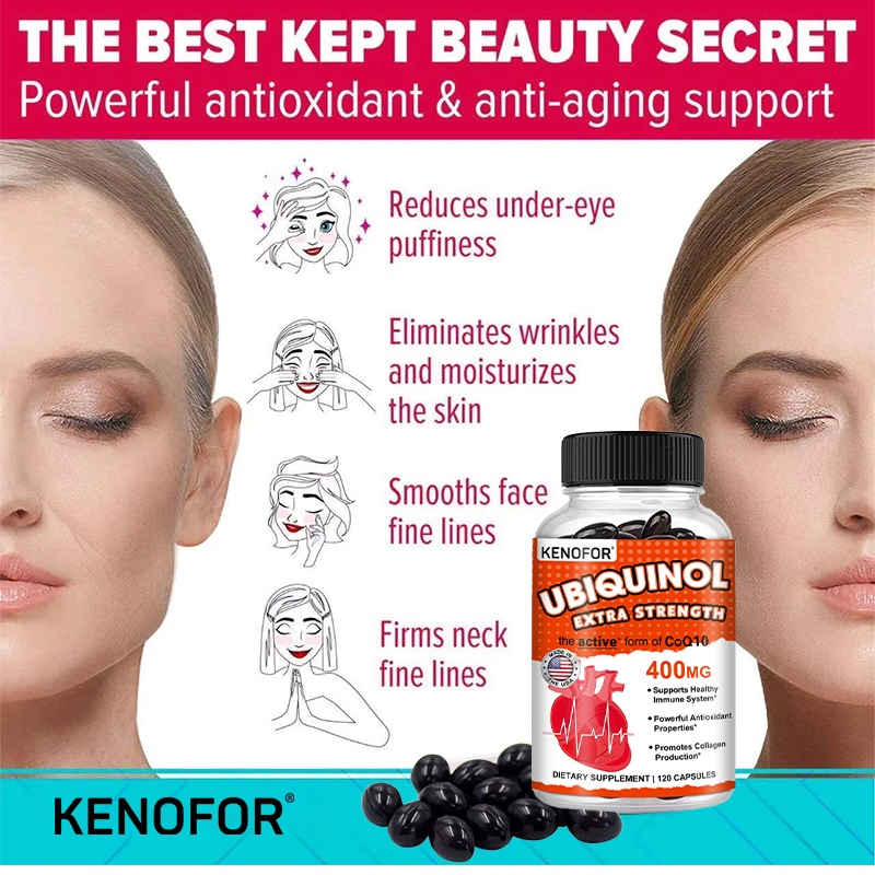 KENOFOR Ubiquinol CoQ10 400 mg - огляд і ціна Coq10 Ubiquinol Softgel