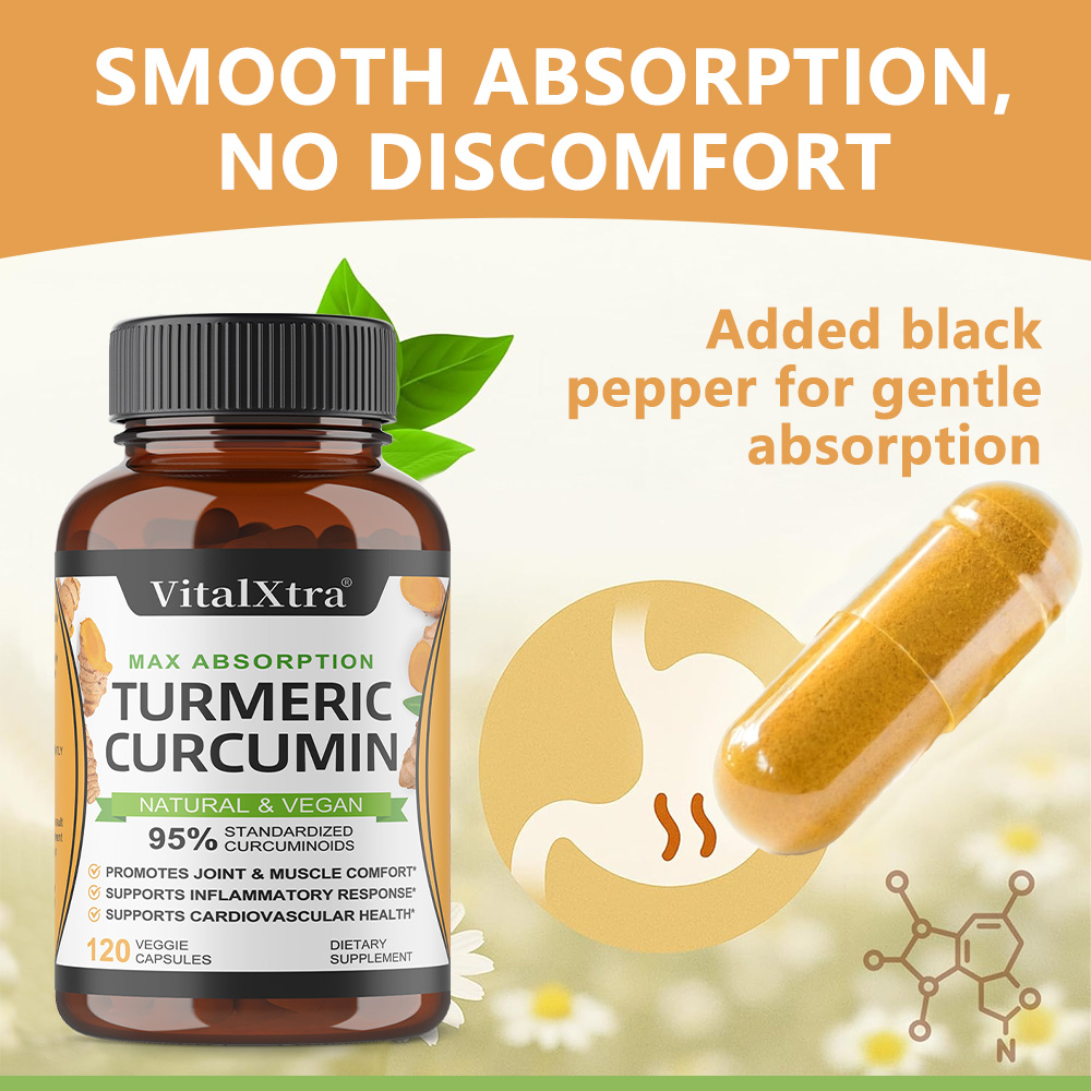 Turmeric Curcumin with Black P - огляд і ціна Turmeric Curcumin Capsule