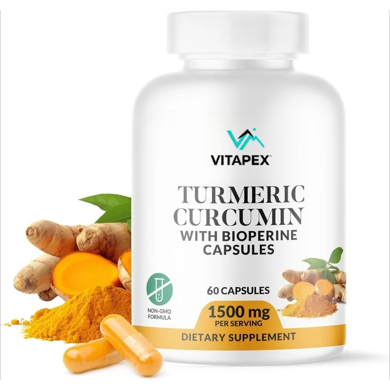 Turmeric Curcumin and BioPerin - огляд і ціна Turmeric Curcumin Capsule